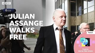 Julian Assange walks free: BBC Learning English from the News