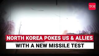 Dramatic Scenes As North Korean Missile 'Explodes Mid-Air'; Spooked U.S. Ally Mocks Kim Jong Un