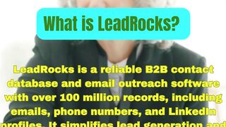 LeadRocks Review -  Ultimate B2B Database 2024 [ Lifetime Deal]