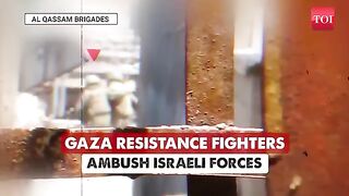 '22 IDF Casualties...'- Al Qassam, Al Quds Brigades Ambush Israeli Troops In Gaza City - Watch
