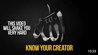 Know Your Creater WHO IS ALLAH