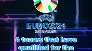 4 teams that have qualified for the last 8 of Euro 2024