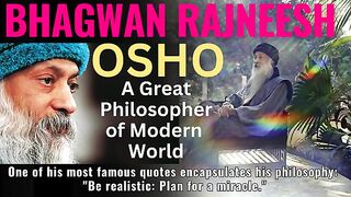 A great Modern Philosopher Bhagwan Rajnees II Rajneesh II Osho II Philosopher