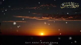 Surah Ash-Shams  || By Qari Abdul Wahab Chang