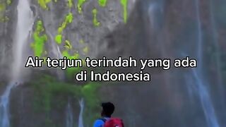 air terjun terindah di Indonesia#wisataalam #wisata #waterfall #indonesia