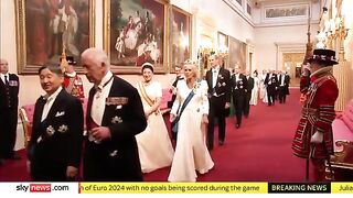 King and Queen welcome Emperor and Empress of Japan in state visit