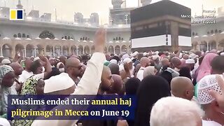 Heat kills hundreds during haj pilgrimage