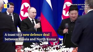 Putin, Kim sign ‘strongest ever’ defence treaty amid growing tensions with the West