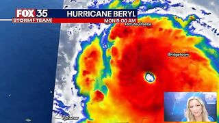 Hurricane Beryl makes landfall, just shy Category 5 strength