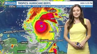 Hurricane Beryl moves through Caribbean; here's the latest path