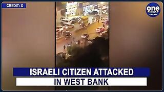 Attack on Israeli Driver in Palestinian Territory of West Bank