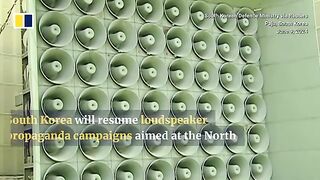 South Korea loudspeaker propaganda to resume