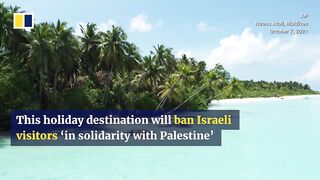 The Maldives bans Israeli tourists