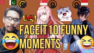 CS2 Faceit 10 Funny Moments 2024 | Funny Moments | Funny Live Stream Highlights