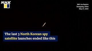 North Korean satellite explodes after lift-off