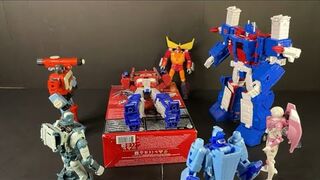 Transformers 1986 Death of Optimus prime Stop motion