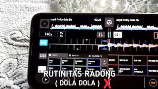 DJ RUTINITAS RADONG X DOLA DOLA BREAKBEAT SLOW FULL BASS