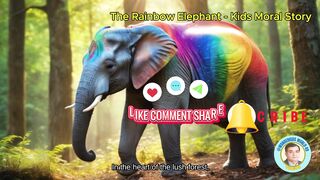 The Rainbow Elephant - Kids Story