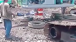 Construction worker s way of working