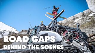 Behind The Scenes Of Freeskiing The Stelvio Pass _ Road Gaps w_ Bene Mayr & Markus Eder