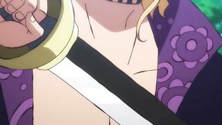 Gold D Roger Menunjukkan Kekuatan Haki-Nya - Roger vs Shirohige - One Piece