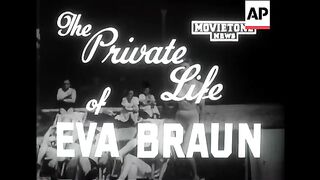 Adolf Hitler and Eva Braun - 1945  Movietone Moment  30 April 2021