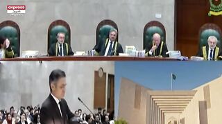 Justice Ather Minallah Stops Justice Mansoor Ali Shah During Live Hearing | SIC Reserved Seats Case