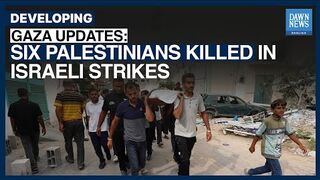 Six Palestinians Killed In Israeli Strikes