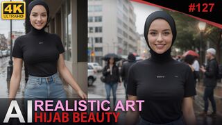 Beauty And Cute Hijab On Street - Hijab Lookbook