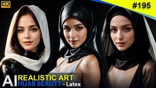4k AI Girl Lookbook - Beautiful Hijab Girl