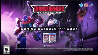 Transformers: Galactic Trials - Announce Trailer | PS5 & PS4