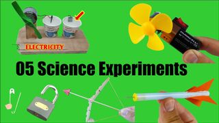 05 Science Experiments - Experiments You Can Do at Home Compilation