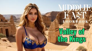 Middle East Lookbook Model Video-Arabian Hijab-Valley of the Kings