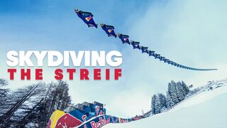 The World’s Hardest Downhill Ski Slope Seen From The Air _ w_ Red Bull Skydive Team