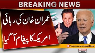 Release of Imran Khan  Americas message came