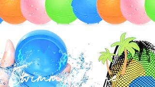 SOPPYCID 16Pcs Reusable Water Balloons for Kids,