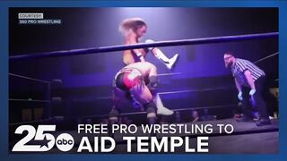 Free pro wrestling event looks to aid Temple community