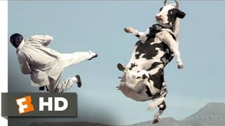 Kung Pow- Enter the Fist (4-5) Movie CLIP - Cow Fight (2002) HD 2