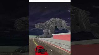 Franklin Fight Giant Alien Monster in Indian Bike Driving