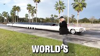 Watch the  world's longest car