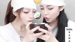 Sisters Emoji Eating Challenge