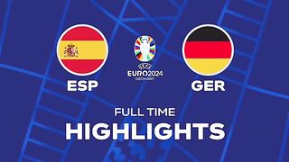 UEFA EURO 2024 Spain vs Germany 2-1