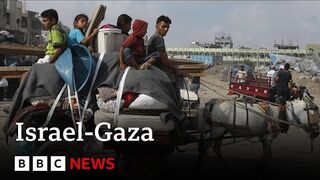 Palestinians flee Khan Younis after Israel warning