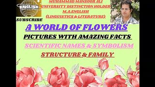 A World of Flowers #biology #flowers #nature