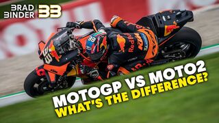 What's The Difference Between Moto2 and MotoGP Bikes？ ｜ Brad Binder： Becoming 33
