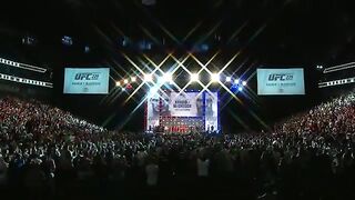 Conor McGregor vs Khabib Nurmagomedov weigh-in_ Conor kicks out, Drake rocks Irish flag _ UFC 229 2