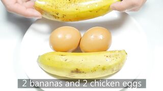 Banana Egg Cakes