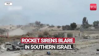 Israel Shaken As Hamas Fighters Launch Rockets Inside Israeli Territory From Gaza _ Watch.