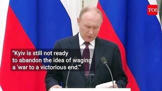 Putin's Big Declaration On Ukraine After Meeting NATO Nation's PM In Moscow _ Watch.