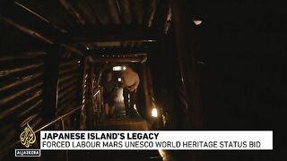 Japanese island's legacy: Forced labour mars UNESCO World Heritage status bid
